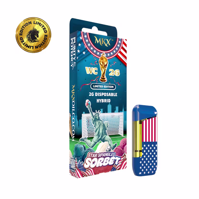 LIMITED EDITION | MKX | WC26 Star Spangled Sorbet | 2G | Disposable